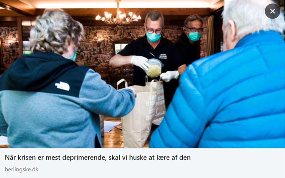 krise, covid-19, SMARTERE, H&Aring;NDTERING, SMITTE, ARBEJDSMIJL&Oslash;, B&AElig;REDYGTIG, FAGLIGHED, TRIVSEL, &Oslash;KONONI, lean, trivsel